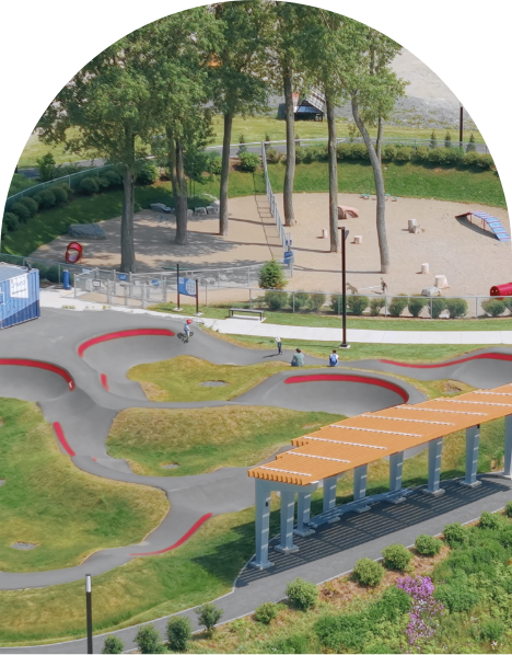 parc quartier humano proche de l'allie